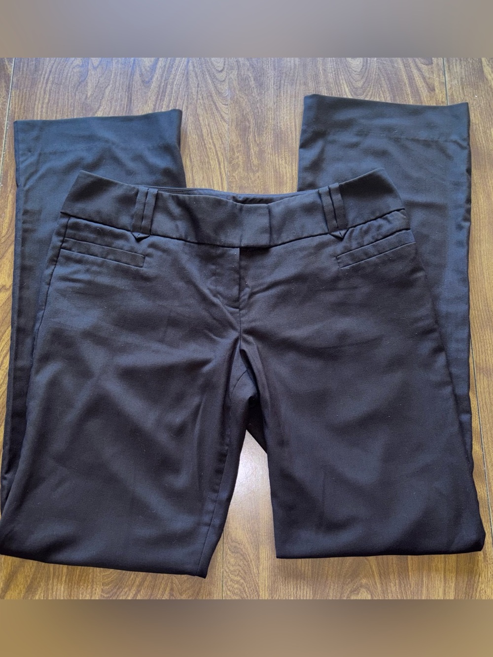 Dark Brown Women's Stretch Work Pants - Classic Fit